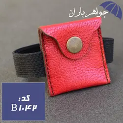 بازوبند چرم دست دوز کشی کد B_1042