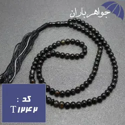 تسبیح عقیق سیاه 101 دانه ریز کد T_1242