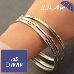 خلخال استیل و برنجی مردانه کد D_1682