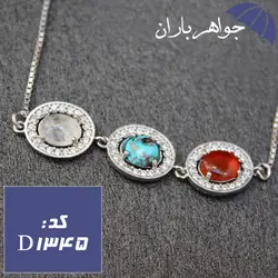 دستبند چند جواهر اصل زنانه کد D_1345
