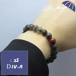 دستبند سنگ خون اصل اسپرت کد D_1708