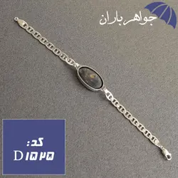 دستبند فیروزه نیشابوری شجری اصل مردانه فاخر کد D_1525
