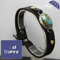 دستبند فیروزه نیشابوری شجری اصل خوشرنگ کد D_1467