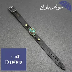 دستبند فیروزه نیشابوری شجری اصل خوشرنگ کد D_1467