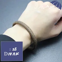 دستبند مسی طرح چهره کد D_1684