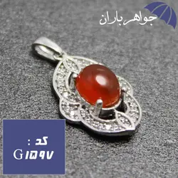 گردنبند عقیق قرمز خراسانی دامله اصل کد G_1597