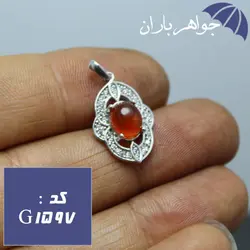 گردنبند عقیق قرمز خراسانی دامله اصل کد G_1597
