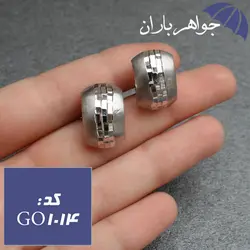 گوشواره نقره زنانه طرح جدید کد GO_1014