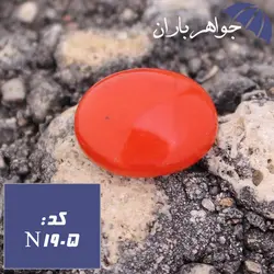 نگین مرجان اصل براق خوشرنگ کد N_1905