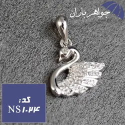 نیم ست نقره تایلندی طرح قوی کد NS_1024