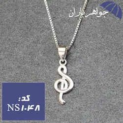 نیم ست نقره تایلندی مدل ملودی کد NS_1048