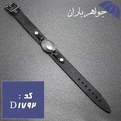 دستبند حدید نقره ای عین علی و زیارت عاشورا و ستاره سلیمان کد D_1792