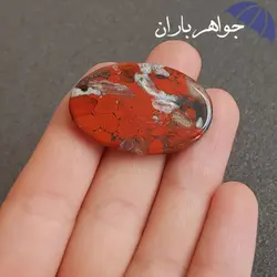 نگین سنگ خون آفریقایی اصل خوشرنگ N3040