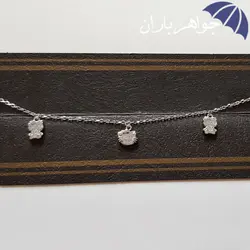 پابند نقره زنانه طرح کیتی P3000