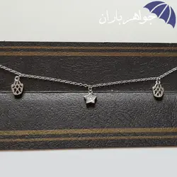 پابند نقره تایلندی زنانه طرح ستاره P3005