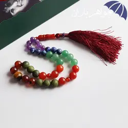 تسبیح چند جواهر 33 دانه ای کد T_1131
