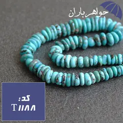 تسبیح فیروزه نیشابوری اصل 101 دانه تراش عدسی کد T_1188