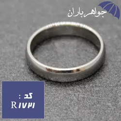 حلقه استیل سفید کد R_1721