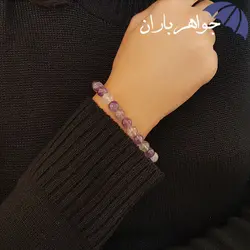 دستبند آمتیست سنگ درمانی آرامش بخش کد D_1003
