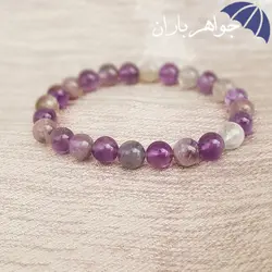 دستبند آمتیست سنگ درمانی آرامش بخش کد D_1003