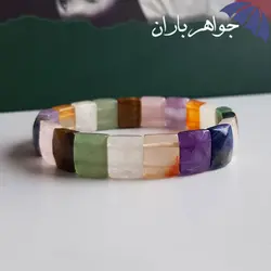 دستبند چند جواهر سنگ درمانی کد 10006