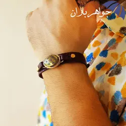 دستبند حدید ستاره سلیمان و عین علی و سه جلاله کد D_1593