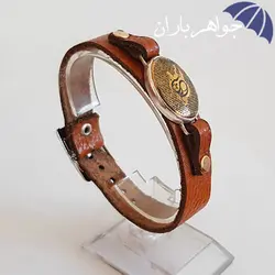 دستبند حدید طلایی زیارت عاشورا کد D_1499