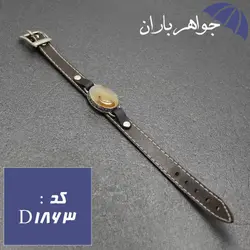 دستبند عقیق سلیمانی اصل خوشرنگ حکاکی سوره فلق کد D_1863