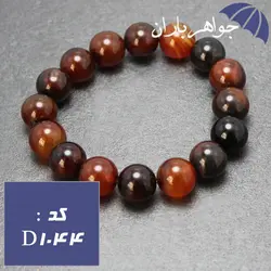 دستبند عقیق سلیمانی خوش نقش کد D_1044