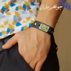 دستبند فیروزه نیشابور شجری اصل کد D_1900