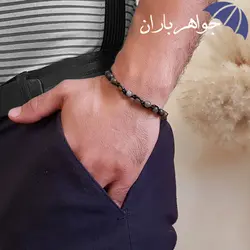 دستبند لابرادوریت اصل طرح بافت D3001