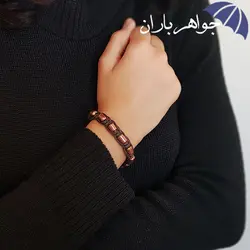 دستبند مس طرح بافت D3007