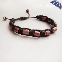 دستبند مس طرح بافت D3007
