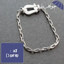 دستبند نقره دیپلمات کد D_1491