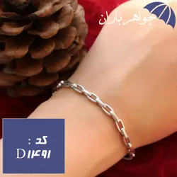 دستبند نقره دیپلمات کد D_1491