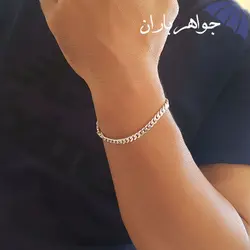 دستبند نقره طرح کارتیر D3017