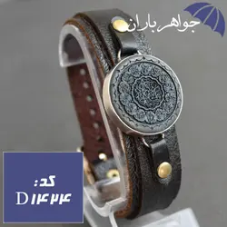 دستبند یشم اصل حکاکی صلوات و 14 معصوم کد D_1424