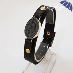 دستبند یشم ستاره سلیمان و ستاره داوود کد D_1500