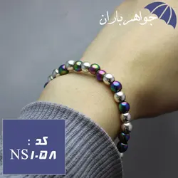 ست دستبند و گردنبند حدید با آویز حدید ستاره سلیمان و عین علی کد NS_1058