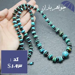 سینه ریز فیروزه نیشابوری و یاقوت گارنت اصل کد S_1093