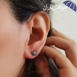 گوشواره نقره دخترانه میخی کد GO_1098