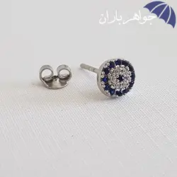 گوشواره نقره دخترانه میخی کد GO_1098