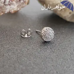 گوشواره نقره میخی دخترانه کد GO_1081