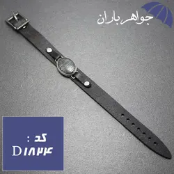 دستبند حدید اصل حکاکی سوره حمد کد D_1824