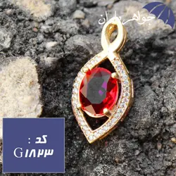 گردنبند طلاروس زنانه کد G_1823
