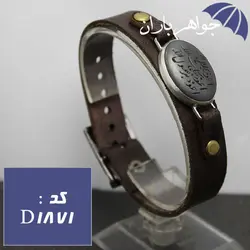 دستبند حدید حکاکی دستی هفت جلاله کد D_1871