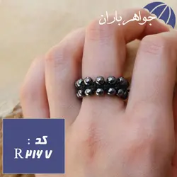 حلقه حدید بافت دوبل کد R_2167