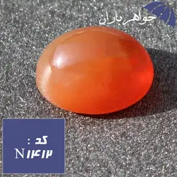 نگین عقیق یمنی اصل خوشرنگ کد N_1412