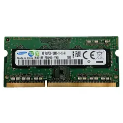 رم لپ تاپ DDR3L تک کاناله 1600 مگاهرتز 12800s سامسونگ ظرفیت 2 گیگابایت