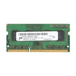 رم لپ تاپ DDR3L تک کاناله - میکرون مدل PC3L-12800S ظرفیت 2 گیگابایت